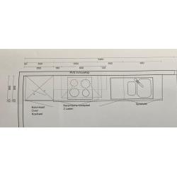 wit-tijdloze vasco keuken met ingebouwde apparatuur te koop