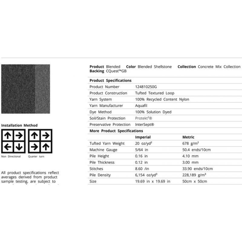 Sterke Concrete Mix Interface tapijttegels Nu extra goedkoop