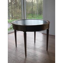 Mahoniehouten Bouillotte tafel 19de eeuw