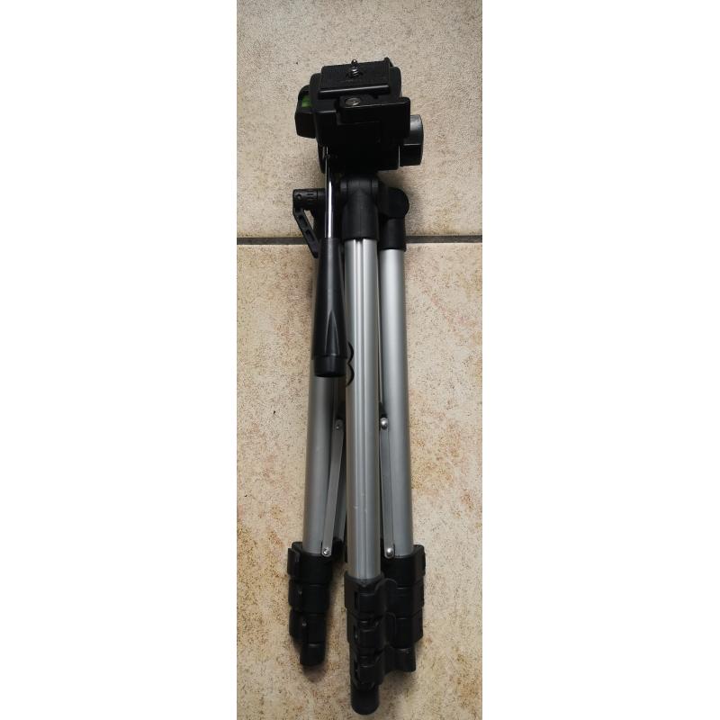 LUXON tripod 105 cm met waterpas en 3-richtingen kop