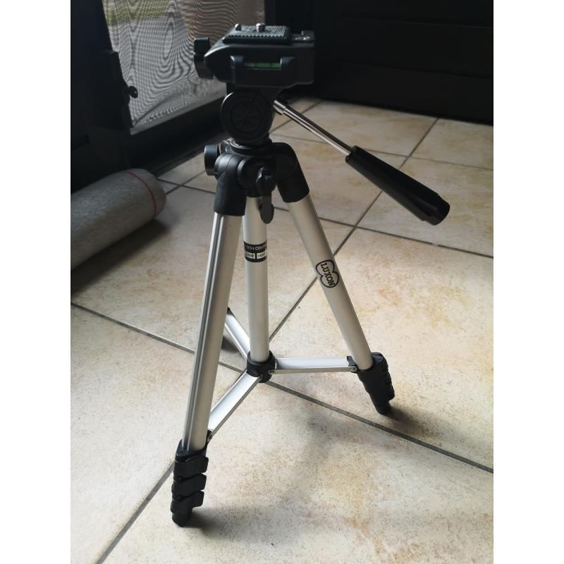 LUXON tripod 105 cm met waterpas en 3-richtingen kop