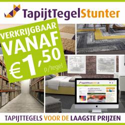 Stijlvolle Design Tapijttegels Grijs met patroon *NU €4,50