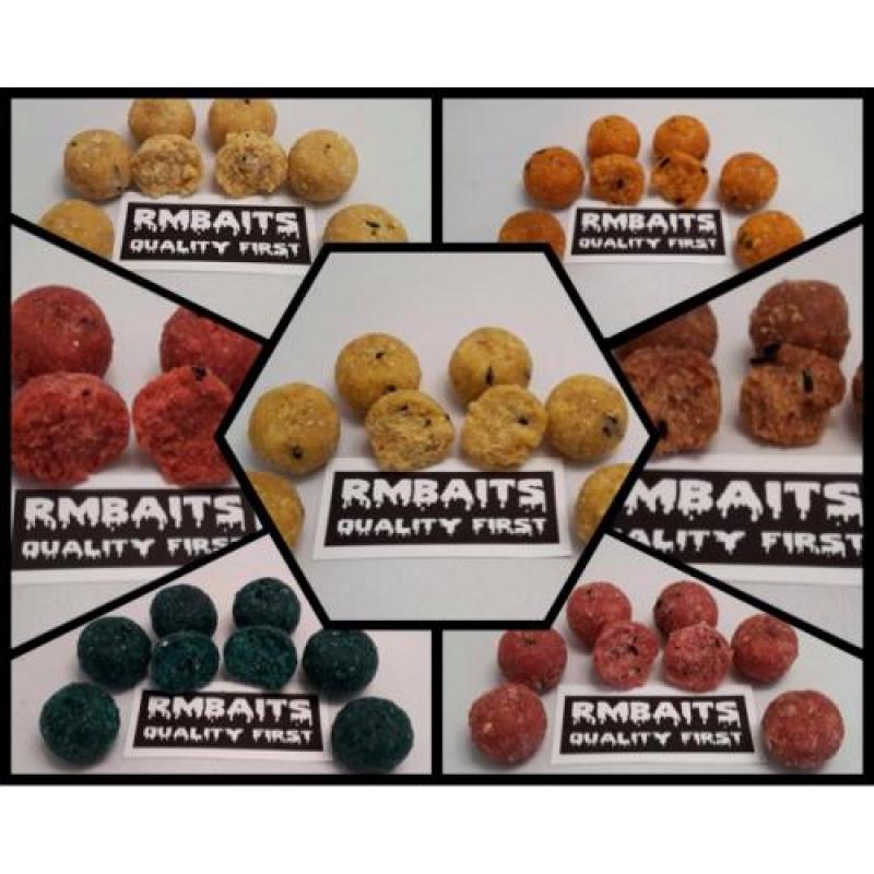 RMBaits boilies (baitsmoke, soak, supersoaker)