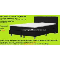 boxspring compleet basic alle maten â‚¬ 329