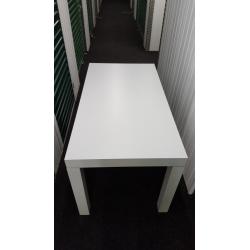 Witte eettafel 75 x 140,5 cm (B x L)