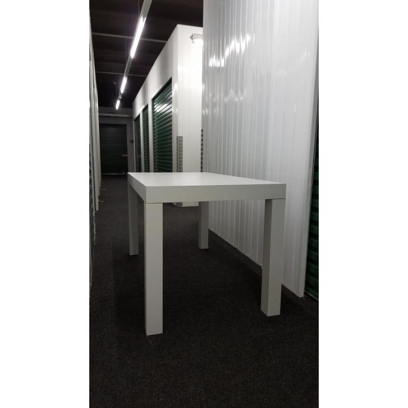 Witte eettafel 75 x 140,5 cm (B x L)